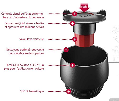 hermetique meilleur mug thermos silicone